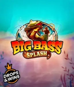 Get hooked on the action-packed world of the Big Bass Splash game by Pragmatic Play, showcasing a vibrant fish splashing out of water. This graphic captures the heart of fishing with bold visuals and energetic text. Ideal for those who love fishing-themed games, promising a fun-filled experience. 