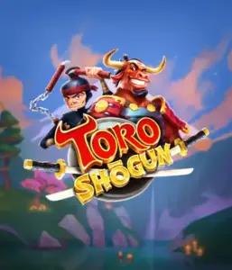 Dive into the vibrant world of the Toro Shogun game by ELK Studios, featuring a brave samurai and a playful red bull joining forces on an adventure. This image portrays the combination of animation-style Japanese adventure, set against a picturesque forest backdrop. Perfect for those interested in cultural fusions in gaming, offering a unique gaming experience.